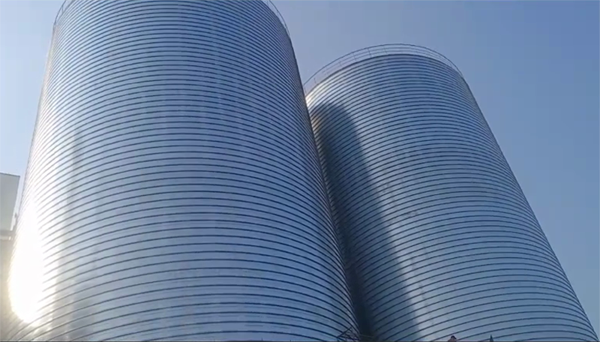 淮上2座混凝土高架卷板仓