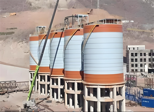 淮上高架钢板仓