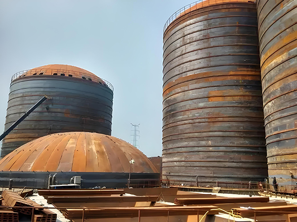 淮上焦粉钢板仓